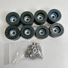 Lot Of 8 Vintage 'Championship' Urethane Roller Skate Wheels With Bearings