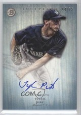 2014 Bowman Inception Prospect Auto Blue 44/75 Tyler Pike #PA-TP Auto 0j6