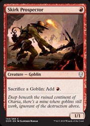 Skirk Prospector #144 Foil Dominaria MTG