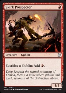 Skirk Prospector #144 Foil Dominaria MTG