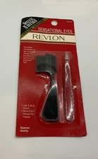 HTF REVLON SENSATIONAL EYES  Lash& Brow Defines & Micro~Fine Square Tip Tweezer