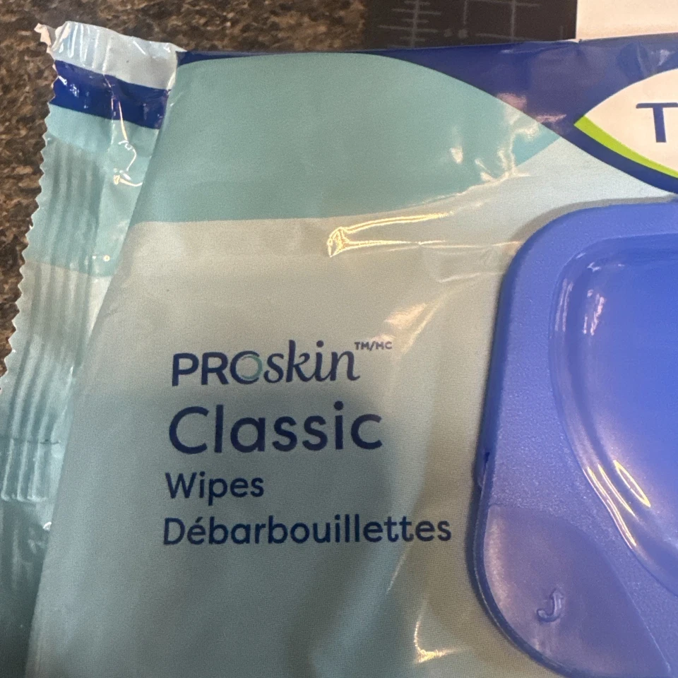 Lote de 2 toallitas húmedas clásicas TENA Proskin recién perfumadas 48 por paquete 7,9X12,5 Foto 4 de 4