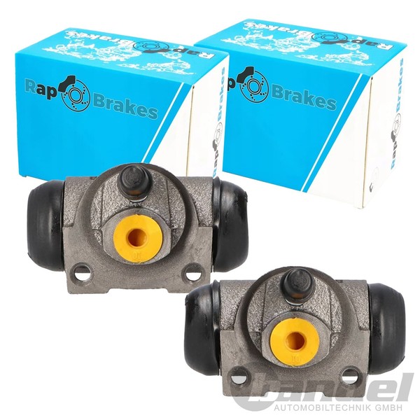 2X RAP Radbremszylinder 21Mm Passend FüR Fiat 500 Panda Ford KA Trommelbremse-image