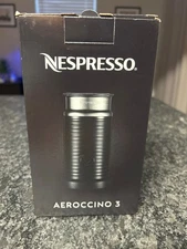 Nespresso Aeroccino 3 Electric Milk Frother - Black 