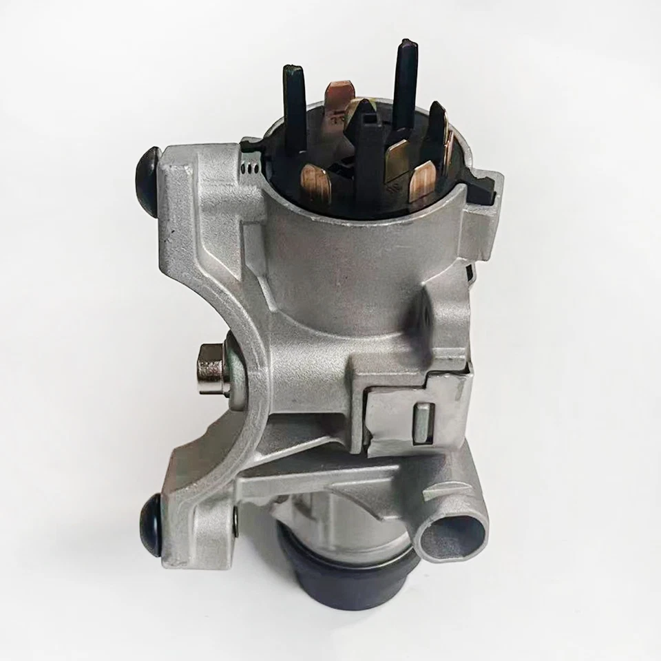 FOR 1998-2009 Audi A4 Quattro Ignition Lock Cylinder Assembly With Key Shells - Image 3 of 4