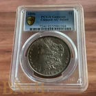 1896 Morgan Silver Dollar PCGS AU Details Gentle Toning BOTH SIDES