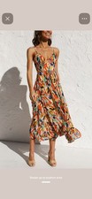 Cute summer midi dress size 10