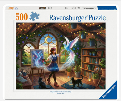 RAVENSBURGER 500 PIECE PUZZLE MAGICAL STUDIO *PRE ORDER* 2026 RELEASES 7-31-26!!