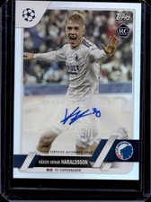 2022-23 Topps UEFA Hakon Arnar Haraldsson Auto RC Rookie #A-HH