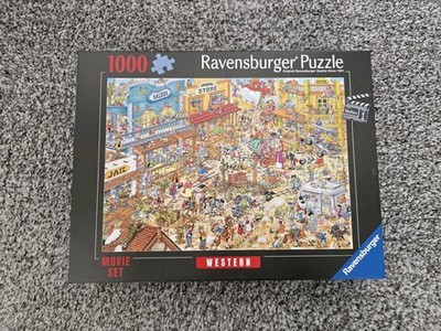 Ravensburger Film Set 1 Western 1000 Stück Puzzle BRANDNEU Ray Nicholson