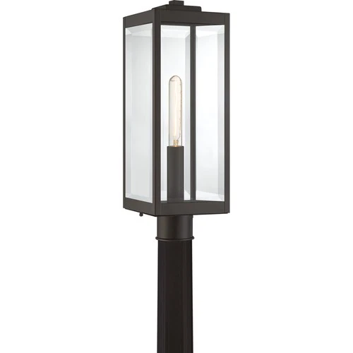 Westover 1-Light Outdoor Lantern in Western Bronze - Picture 2 of 6