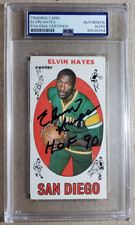 Elvin Hayes PSA/DNA Certified Auto 1969-70 Topps Signed Rookie Card San Diego RC. rookie card picture