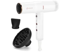Hair Blow Dryer with Diffuser, IG INGLAM Professional High Speed Brushless Motor