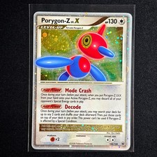 Pokemon TCG Porygon-Z LV.X holo 100/100 Majestic Dawn 2008 *SWIRL* on eBay