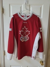 2000 Roots Sydney Olympics Canada Hockey Men’s Jersey Sweater Size L