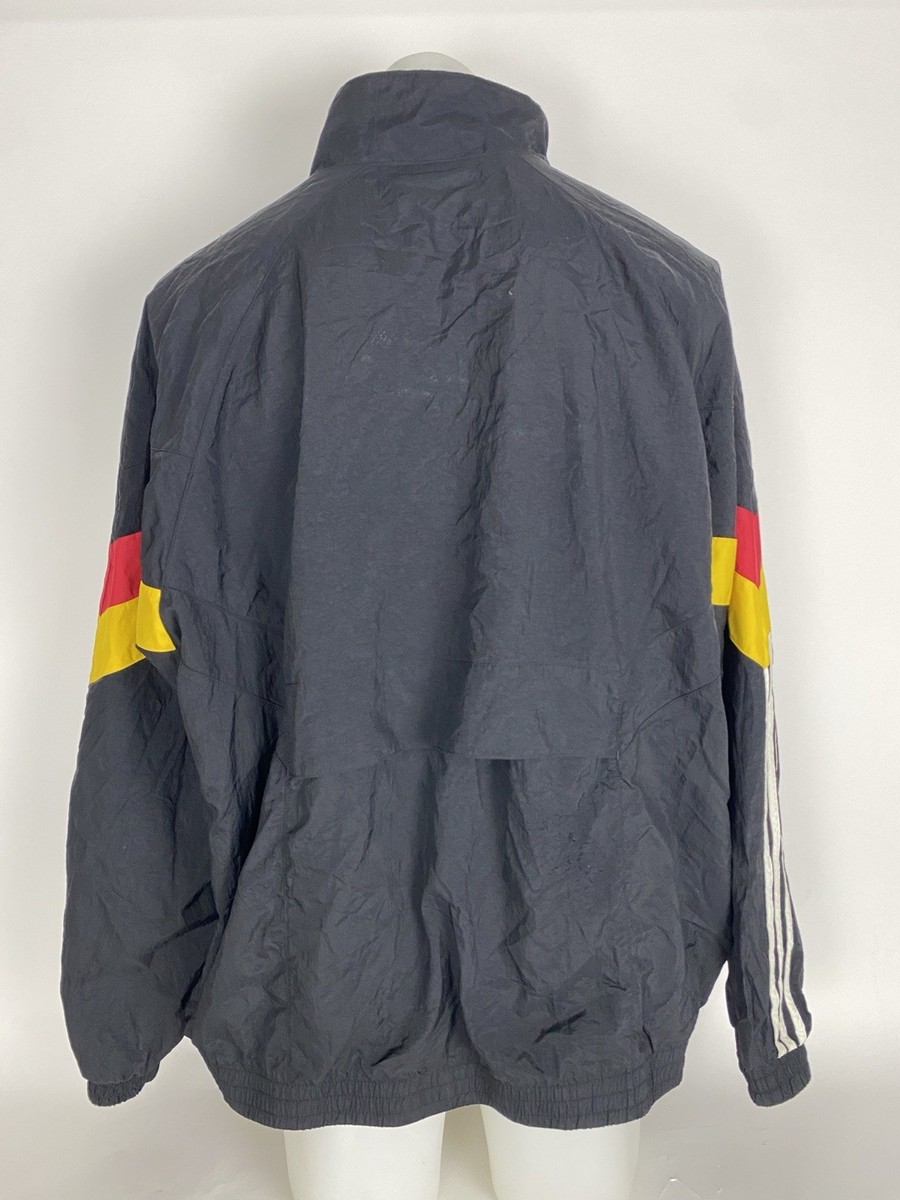 Adidas Originals DFB Germany Black Woven Track Top Jacket Size XL
