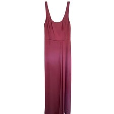 DB Studio Celebrate Sleeveless Maxi Dress, Open Back Tie, Womens Size 8