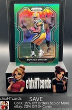 Donald Driver 2020 Panini Prizm Prizm Green #214 Green Bay Packers