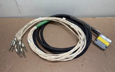 EDAC TO TRS AUDIO CABLE, 17 FT CABLE, DAMAGED