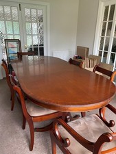 Brights of Nettlebed Solid Wood Dining Table, 6 Chairs & Matching Sideboard