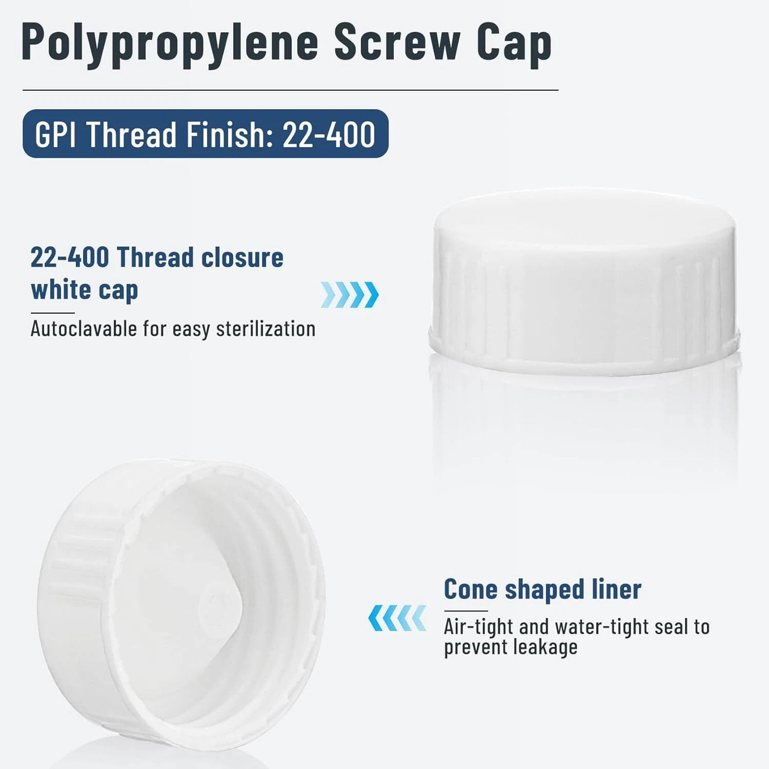 20ml Scintillation Vials Transparent Borosilicate Glass Counting Vial 500Pcs