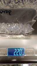 THREE 2oz Bags of Swarovski Crystal Teardrop Shape Faceted 3mm x 6mm 320 PCs