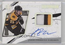 2017-18 Ultimate Collection Rookies /49 Jakob Forsbacka-Karlsson Patch Auto 0gn4