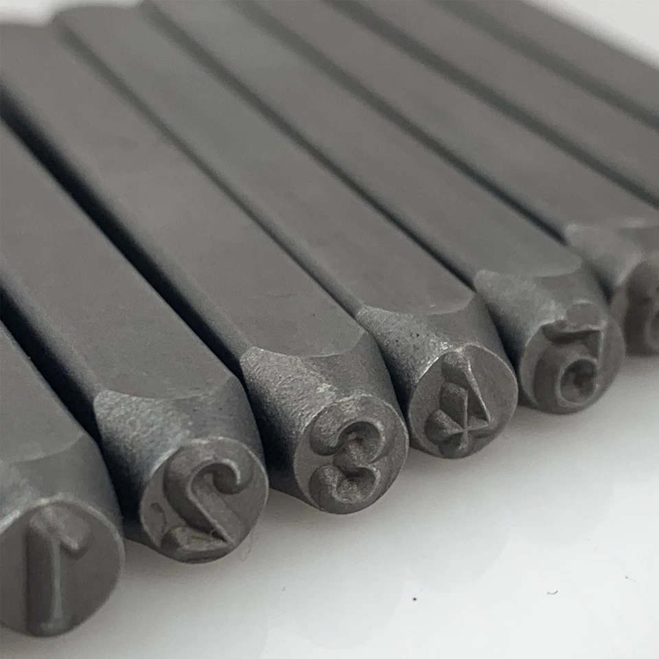 Volkswagen Data Plate Die Punch Set for VW Vin ID Data Tags bus beetle ghia kdf - Image 2 of 4