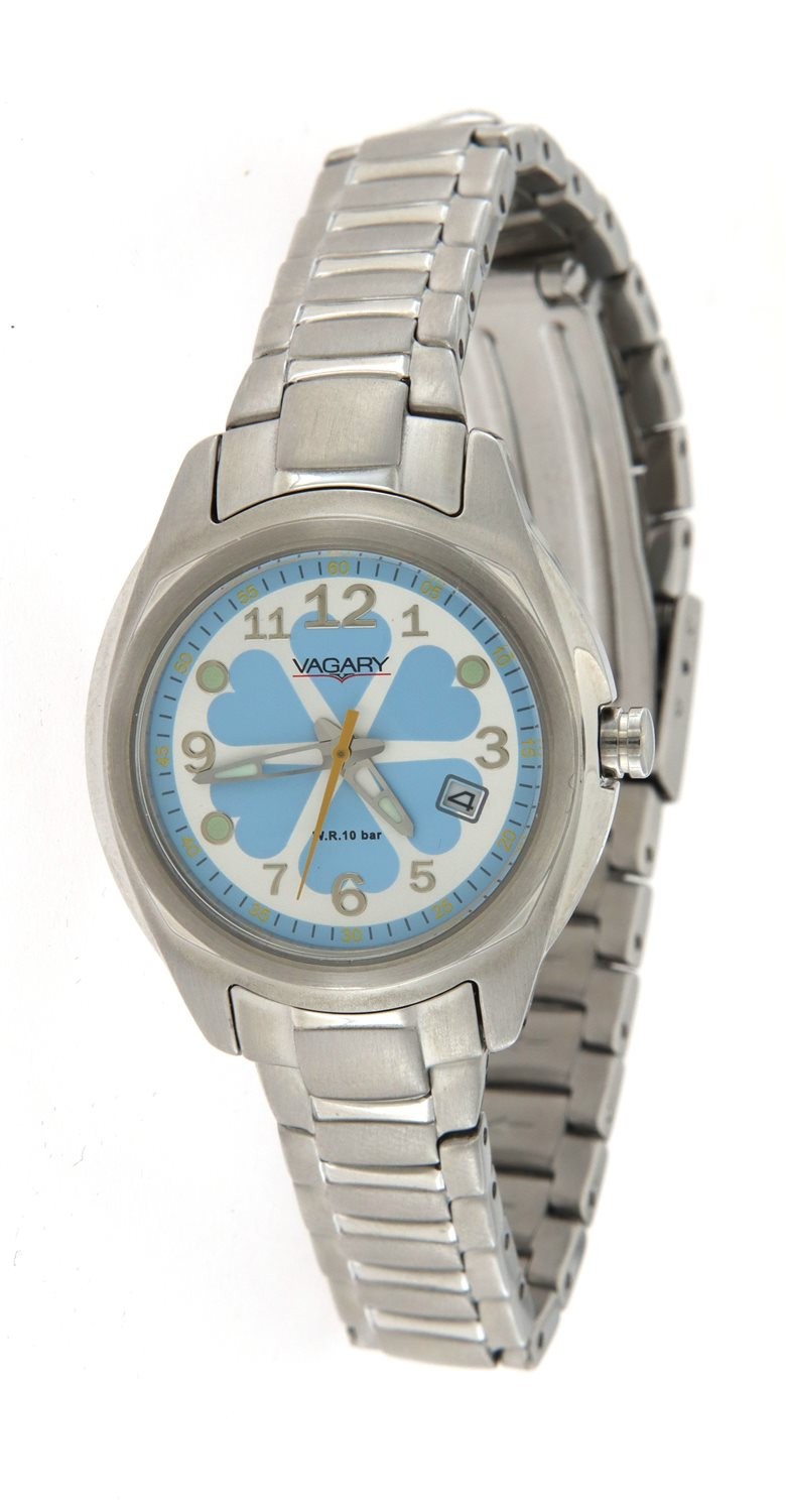 Montre Vagary Boy 11 acier montre bracelet analogique etanche gris IE6-813-71