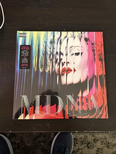 Madonna MDNA 2X Vinyl LP Sealed Record Deluxe Set 180 Gram OOP