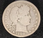 1900 P Philadelphia Mint Barber Quarter