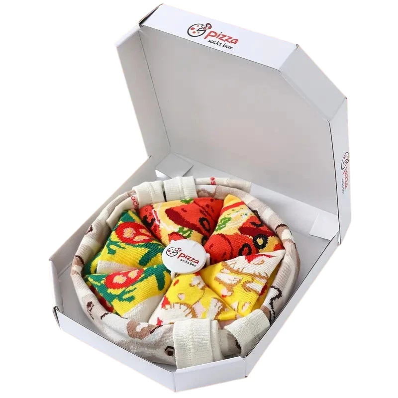 Pizzasocken-Geschenkbox