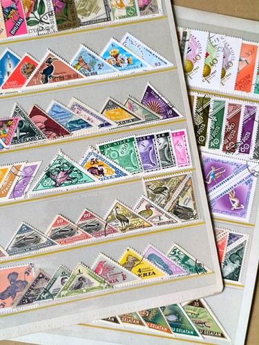 Triangles and Diamonds Postage Stamp Selection | eBay UK