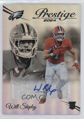 2024 Prestige Xtra Points Premium Signatures Will Shipley Rookie Auto RC 1h55