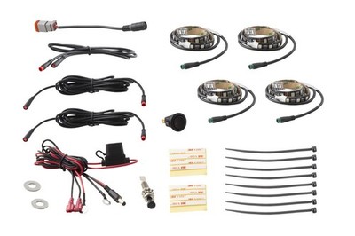 RGBW Engine Bay Strip Kit 4pc Multicolor Diode Dynamics LED