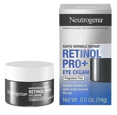 Neutrogena Rapid Wrinkle Repair Retinol Pro+ 0.5 oz - Eye Cream - Made in France