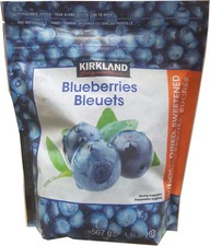 Kirkland Signature Organic Dried Blueberries 567g 20 oz