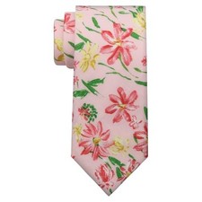 Floral Ties for Men Mens Floral Tie Cotton Neck Tie Skinny White Blue Flower
