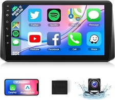 Car Stereo Wireless CarPlay Android Auto 2 32G 9in Bluetooth GPS SWC r2041
