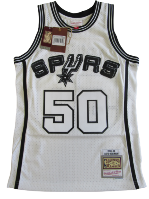 Maillot Swingman David Robinson – San Antonio Spurs 1998 – Mitchell & Ness – Taille L – Homme – Neuf