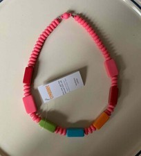 NWT Girls Gymboree winter cheer multicolored beaded necklace