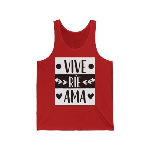 Unisex Jersey Tank - Picture 8 of 9