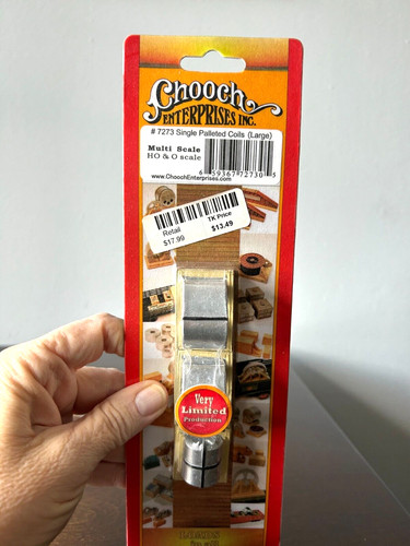 CHOOCH ENTERPRISES #7273 3 bobinas paletizadas individuales grandes H.O. 1:87 | Zustand: New