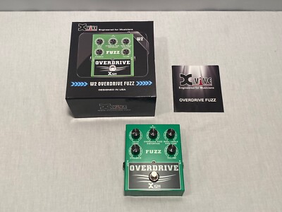 Xvive W2 Overdrive Fuzz Guitar Effect Pedal