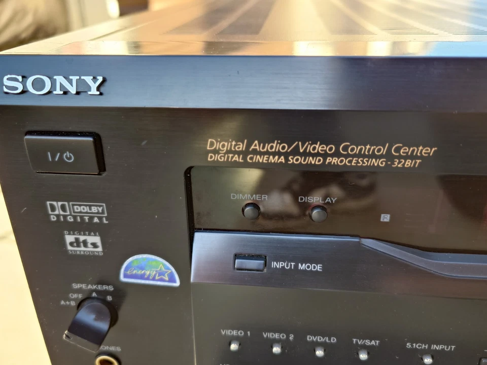Sony STR DE845 - 5.1 Channel 100 Watt Receiver (For Parts/NOT Working/As-Is) - Image 2 of 4