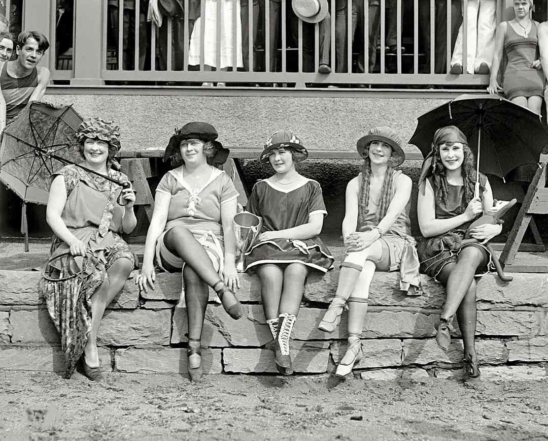 1922 Krazy Kat Klub Flapper Speakeasy Photo Jazz Prohibition era