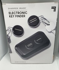 NEW Sharper Image Portable Electronic Key Finder Locator w/ 2 Key Fobs