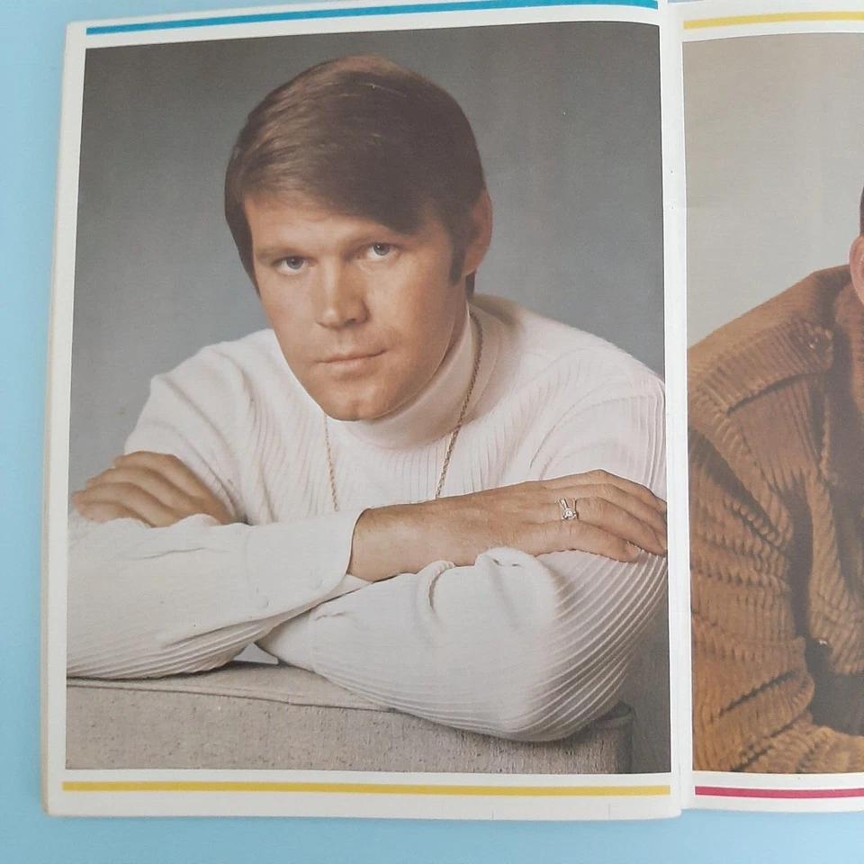 Glen Campbell Deluxe Soiuvenir Álbum 1968 Partituras Vocais Fotos Biografia - Imagem 3 de 4