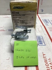 Caddy 812M Combination Conduit Clip 1/4" Bolt for 1/2"-3/4" EMT  ED4U   #3007