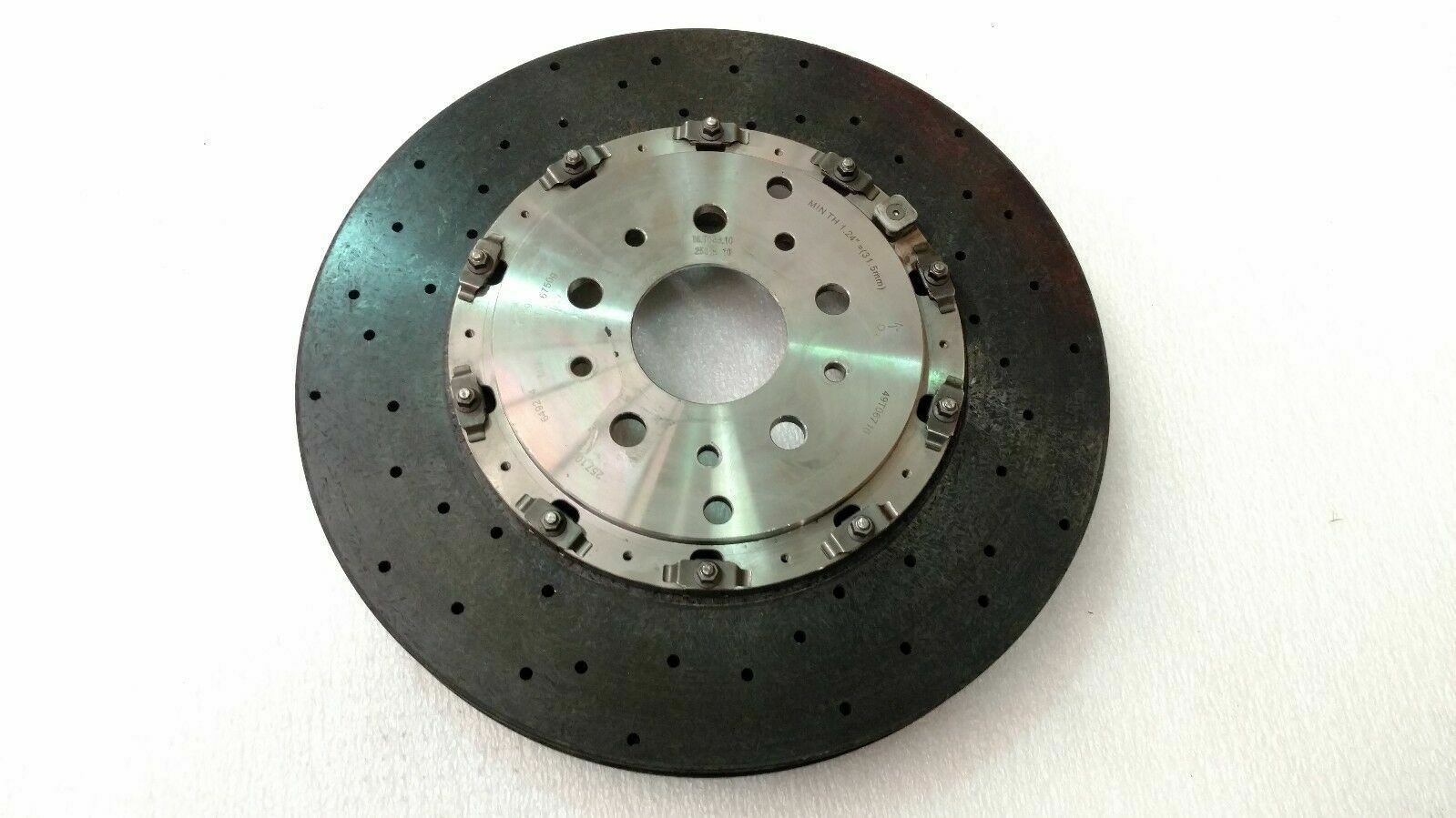 FERRARI 458 ITALIA SPIDER CALIFORNIA REAR CARBON CERAMIC BRAKE DISC OEM 257102